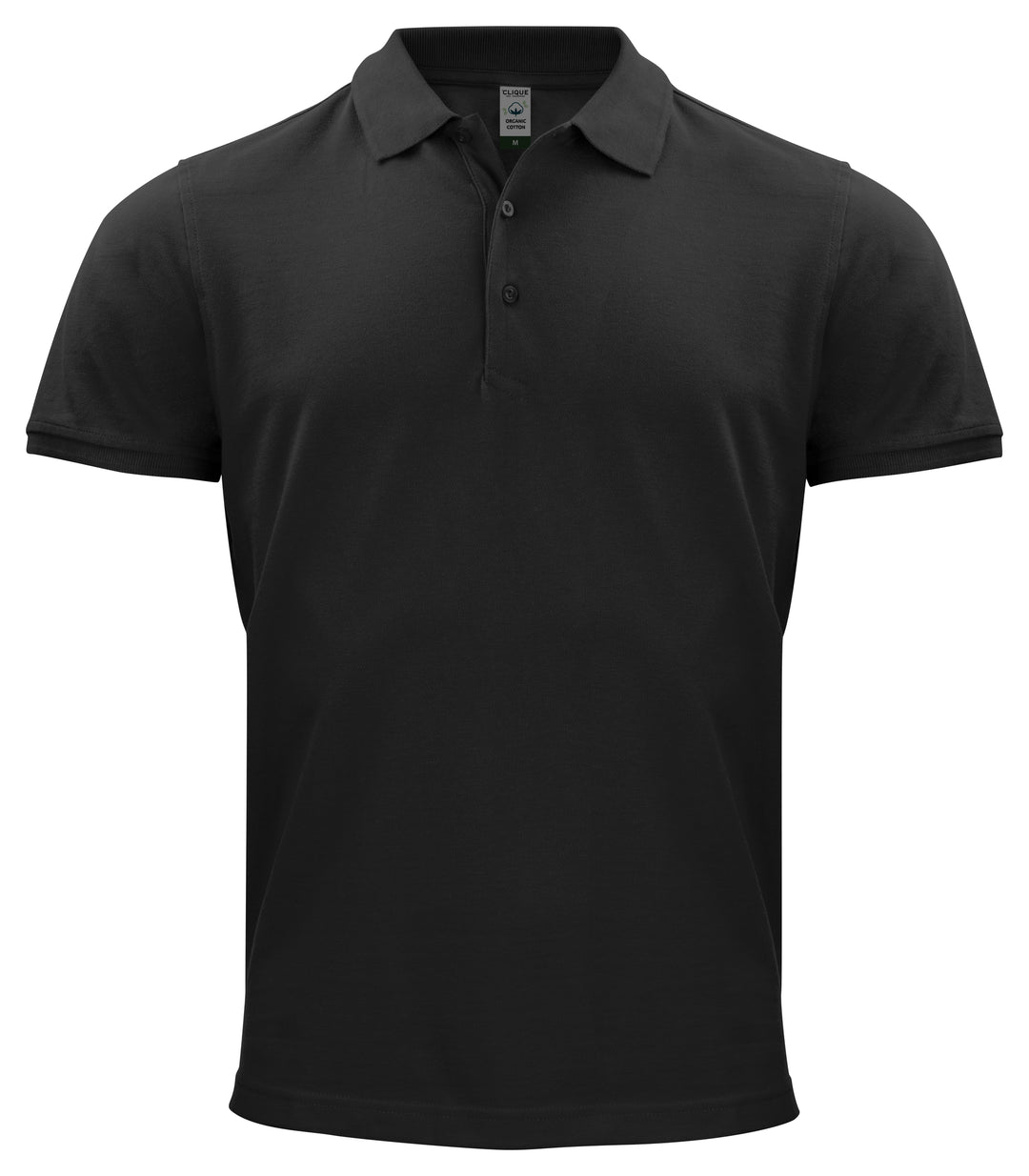 Piqué Clique Classic OC Polo Herre – uten trykk – Sort