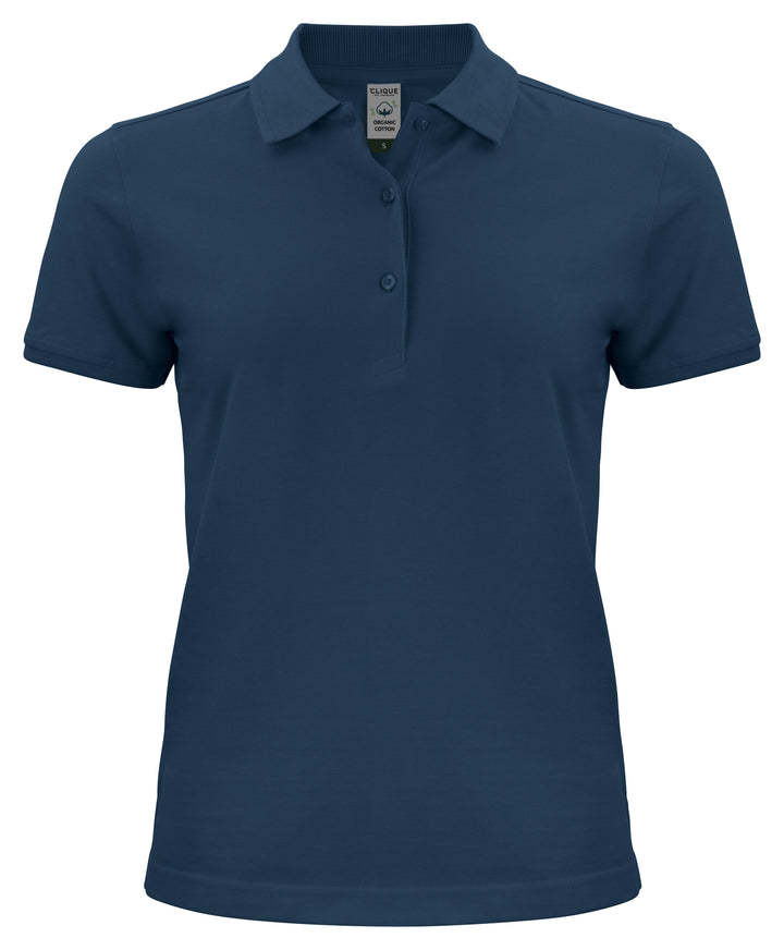 Piqué Clique Classic OC Polo Dame – uten trykk – Marineblå