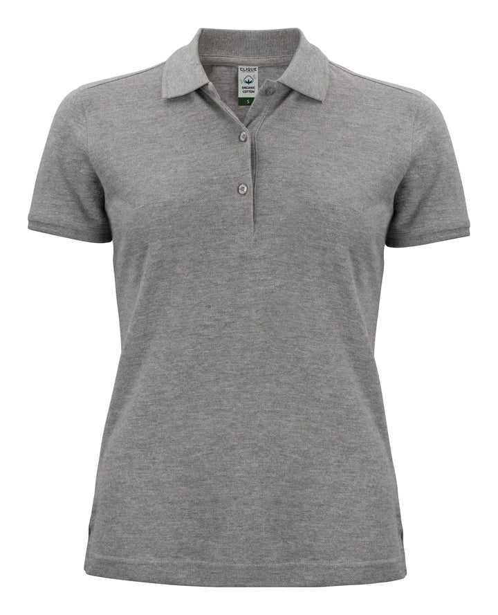 Piqué Clique Classic OC Polo Dame – uten trykk – Grå