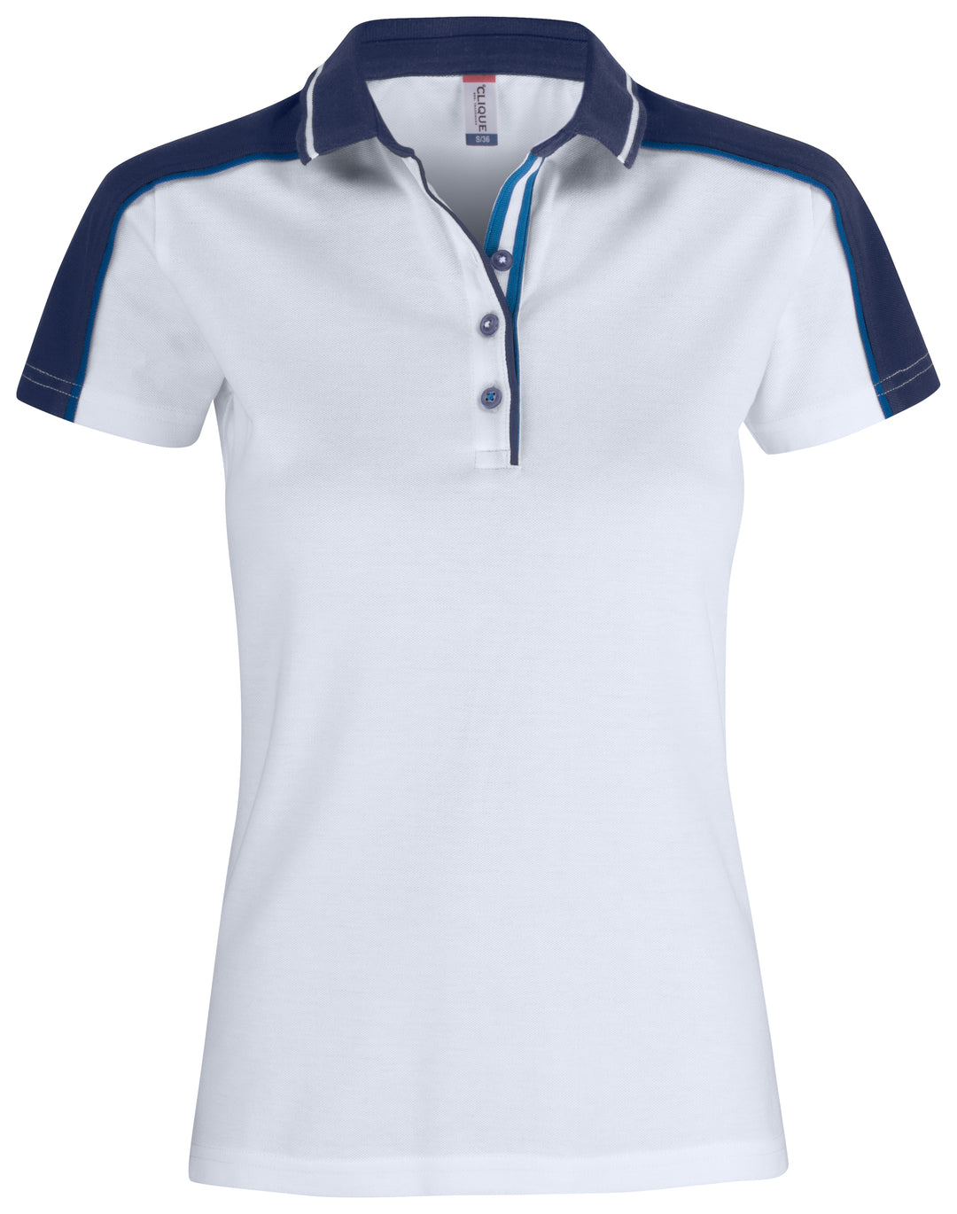 Pologenser Clique Pittsford Dame – uten trykk – Hvit