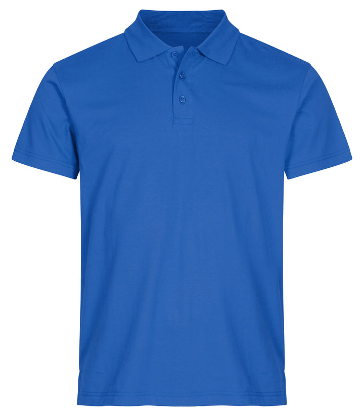 Piqué Clique Single Jersey Polo Herre – uten trykk – Kongeblå