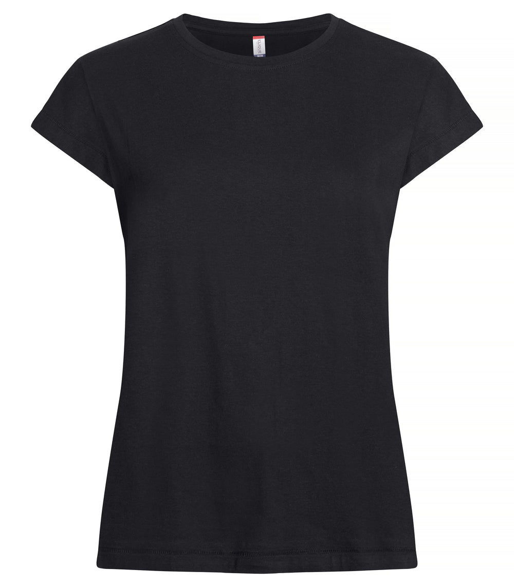 T-skjorte Clique Fashion Top Dame – uten trykk – Sort
