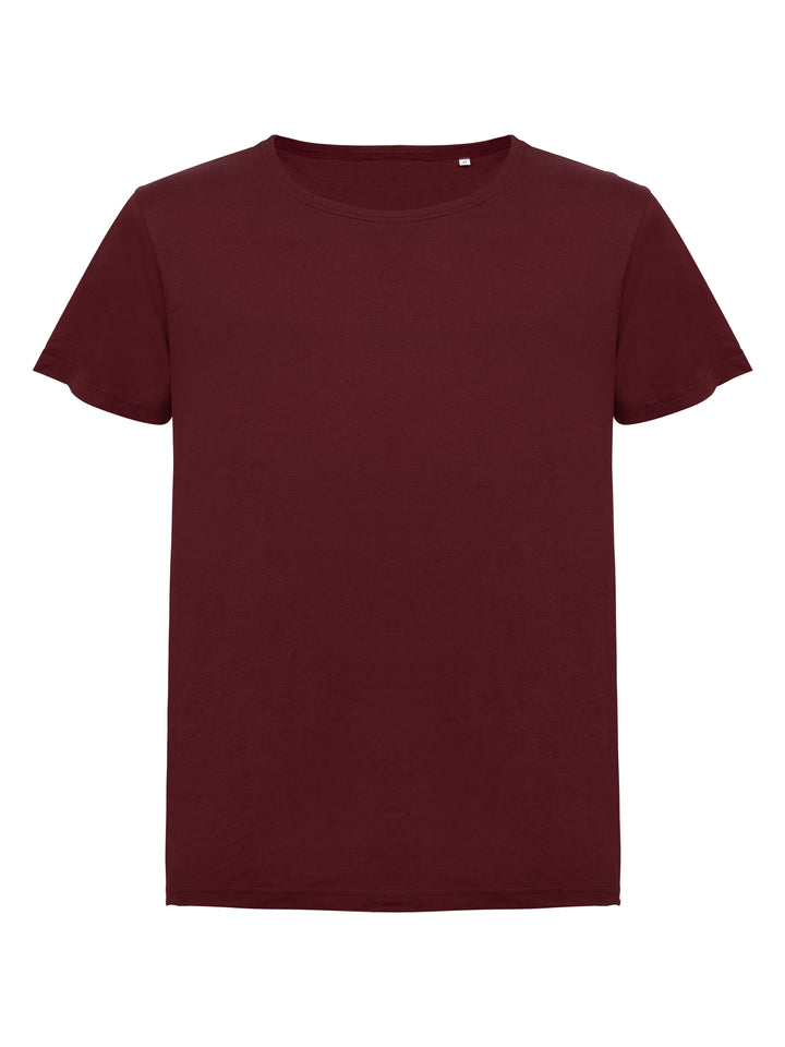 T-skjorte Clique Basic-T Loose Fit Herre – uten trykk – Burgunder
