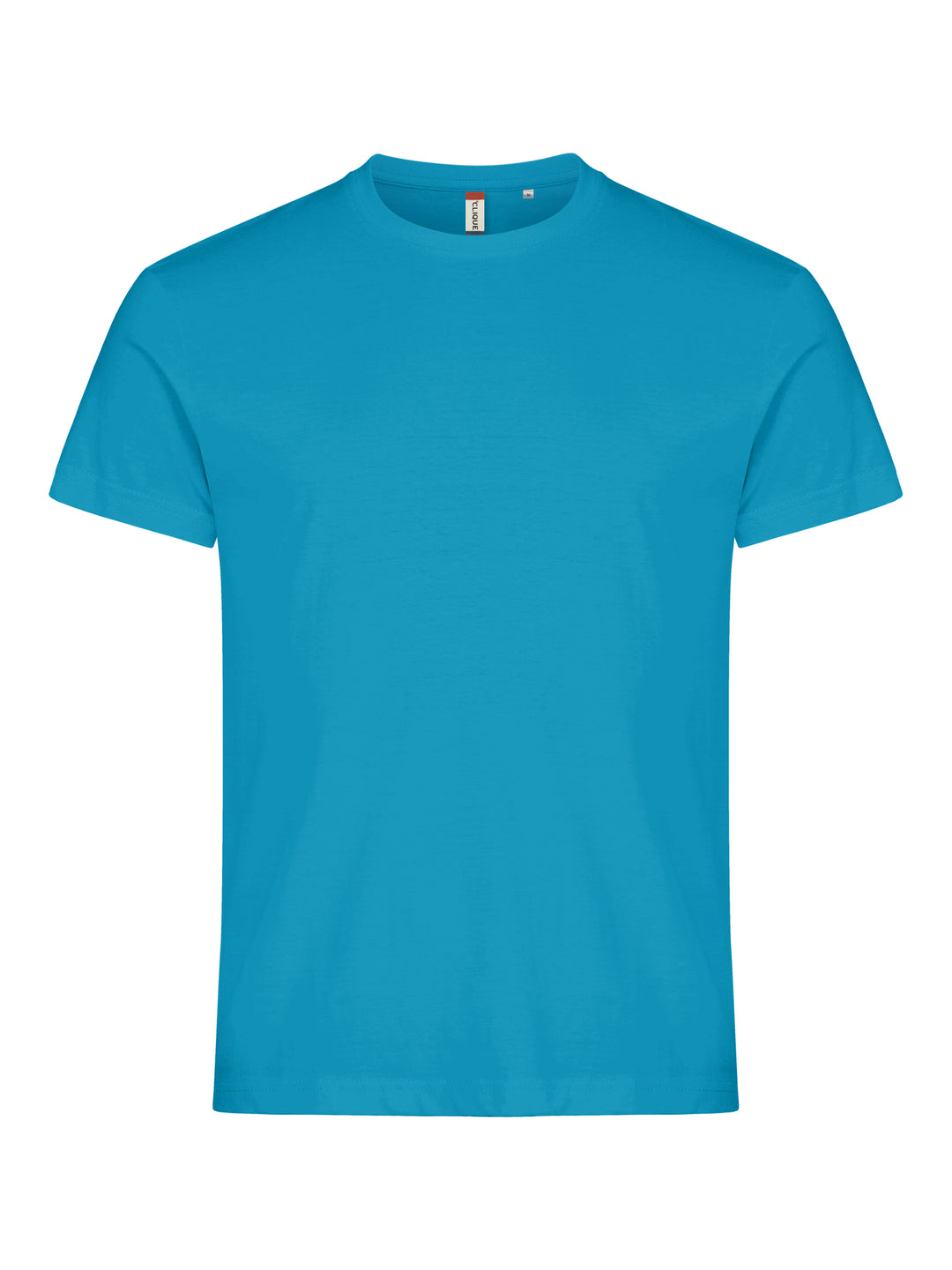 T-skjorte Clique Basic-T Herre – uten trykk – Turkis