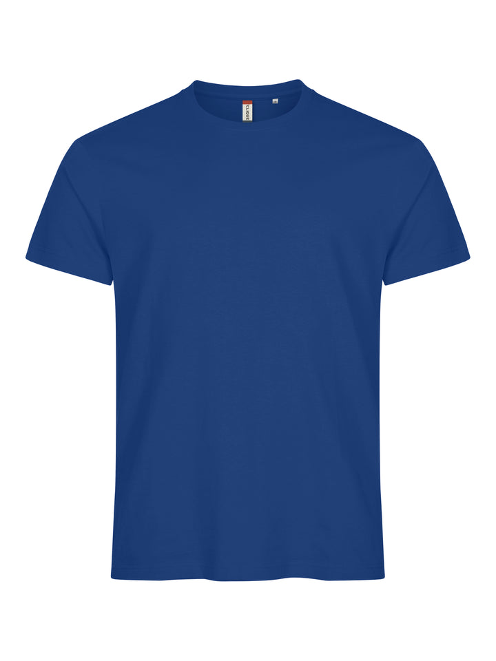 T-skjorte Clique Basic-T Herre – uten trykk – Blå