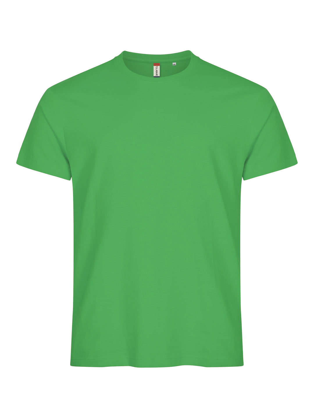 T-skjorte Clique Basic-T Herre – uten trykk – Eplegrønn