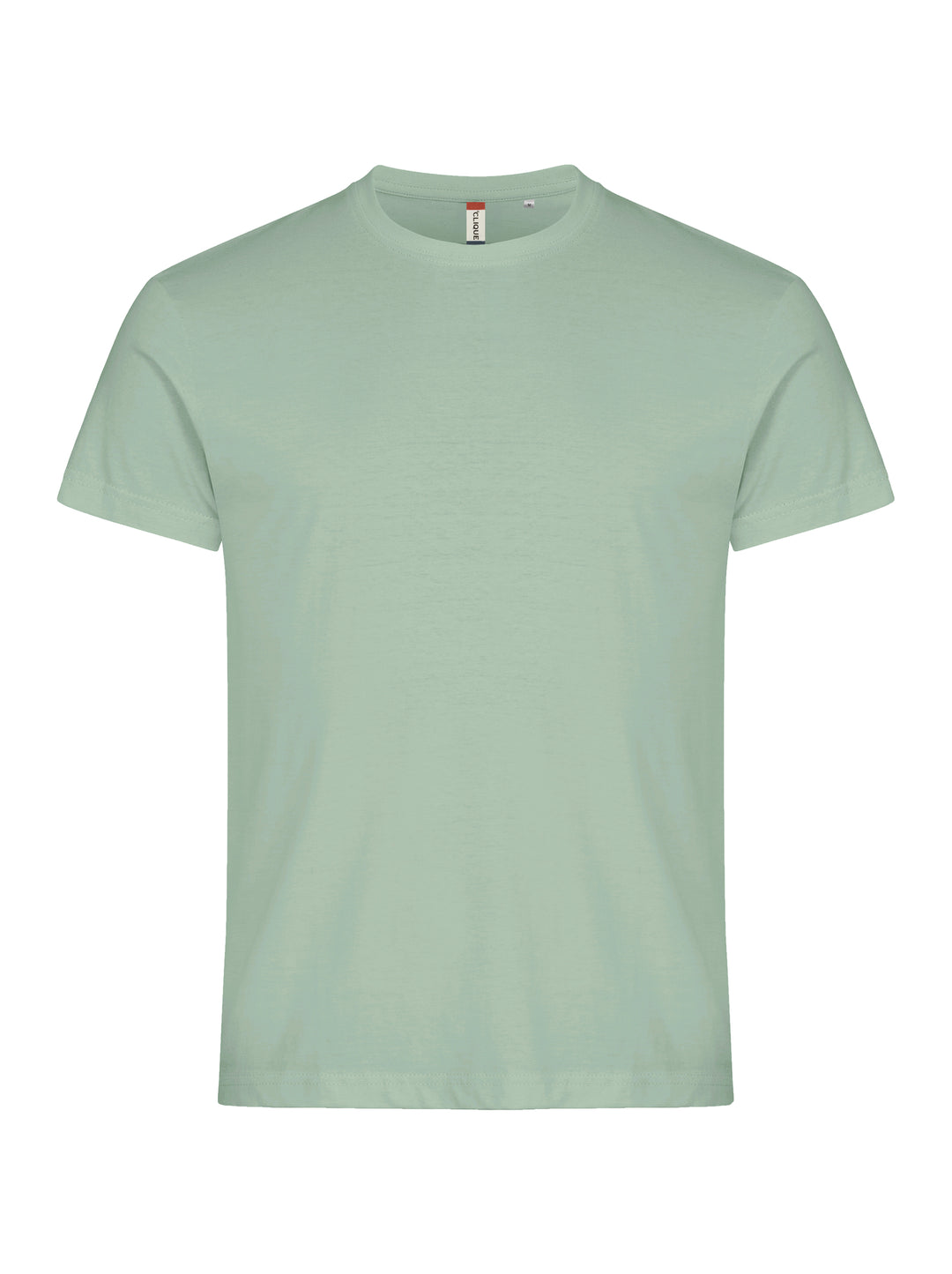 T-skjorte Clique Basic-T Herre – uten trykk – Salviegrønn