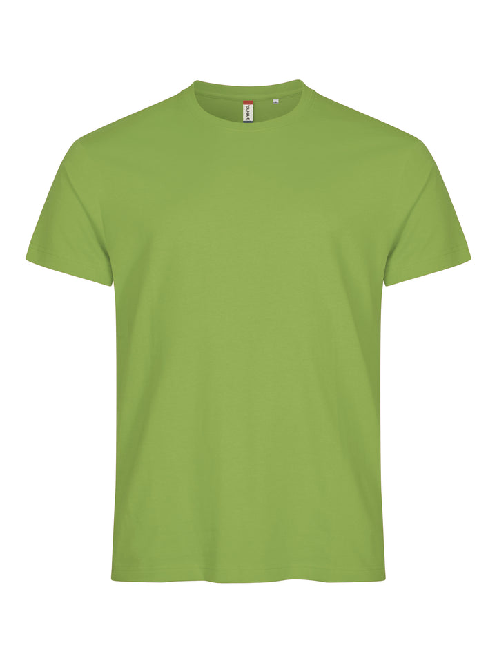 T-skjorte Clique Basic-T Herre – uten trykk – Lys grønn