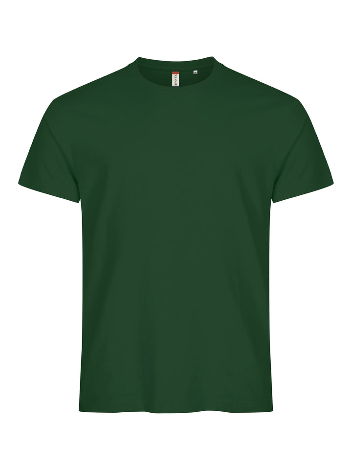 T-skjorte Clique Basic-T Herre – uten trykk – Flaskegrønn