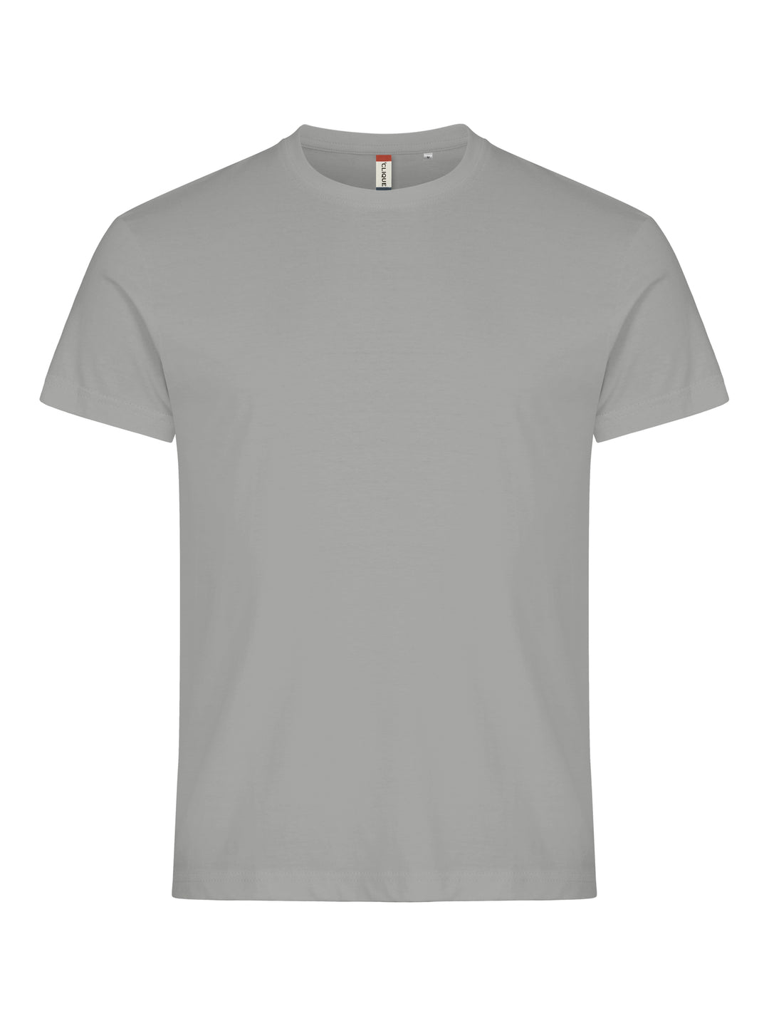 T-skjorte Clique Basic-T Herre – uten trykk – Sølv
