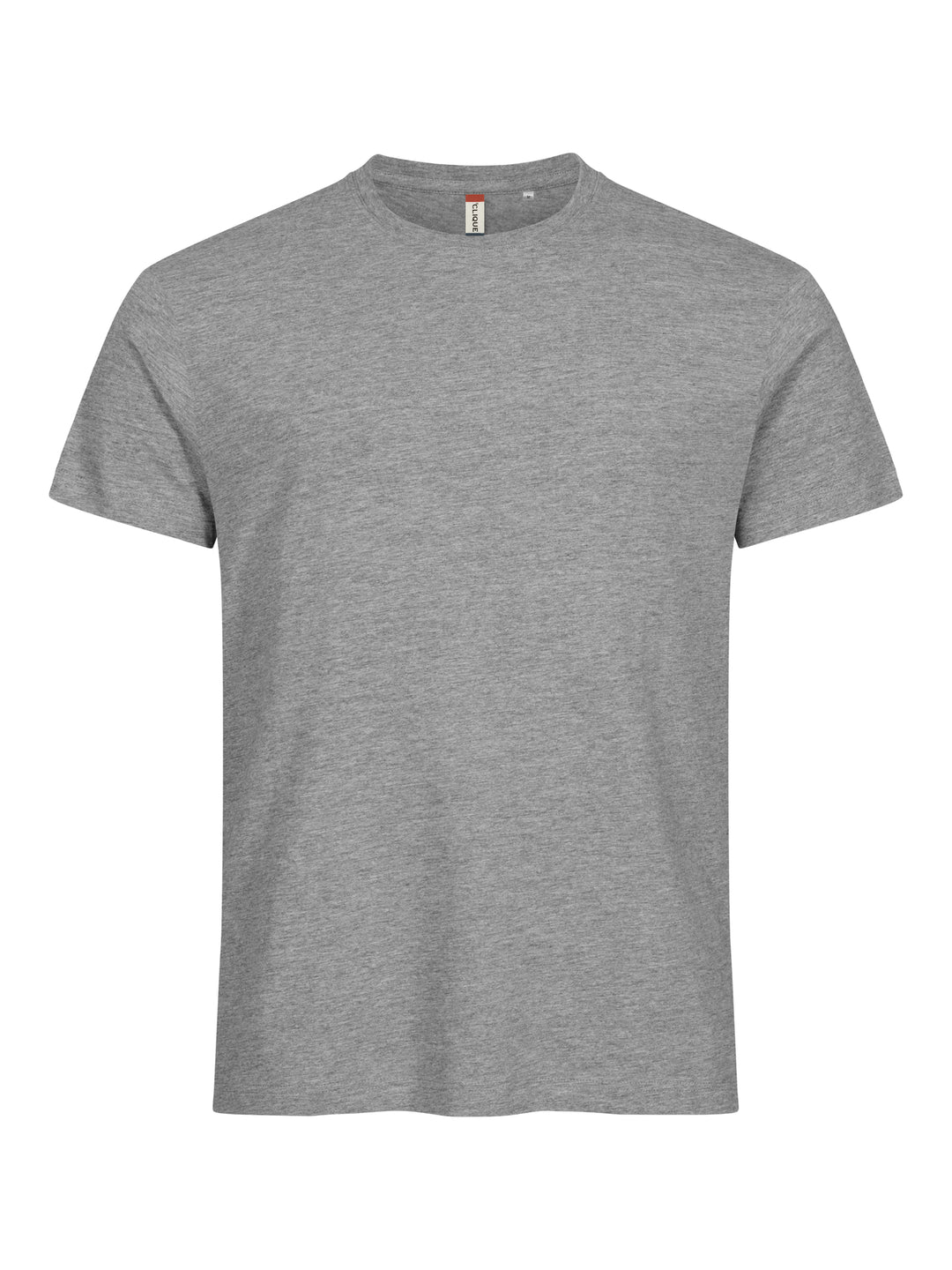 T-skjorte Clique Basic-T Herre – uten trykk – Gråmelert