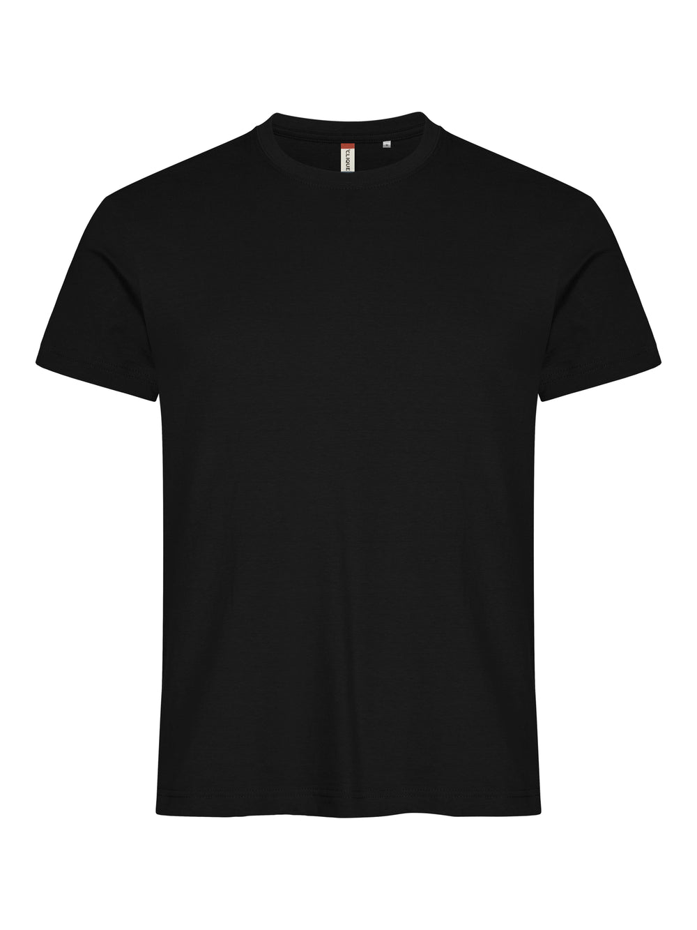 T-skjorte Clique Basic-T Herre – uten trykk – Sort