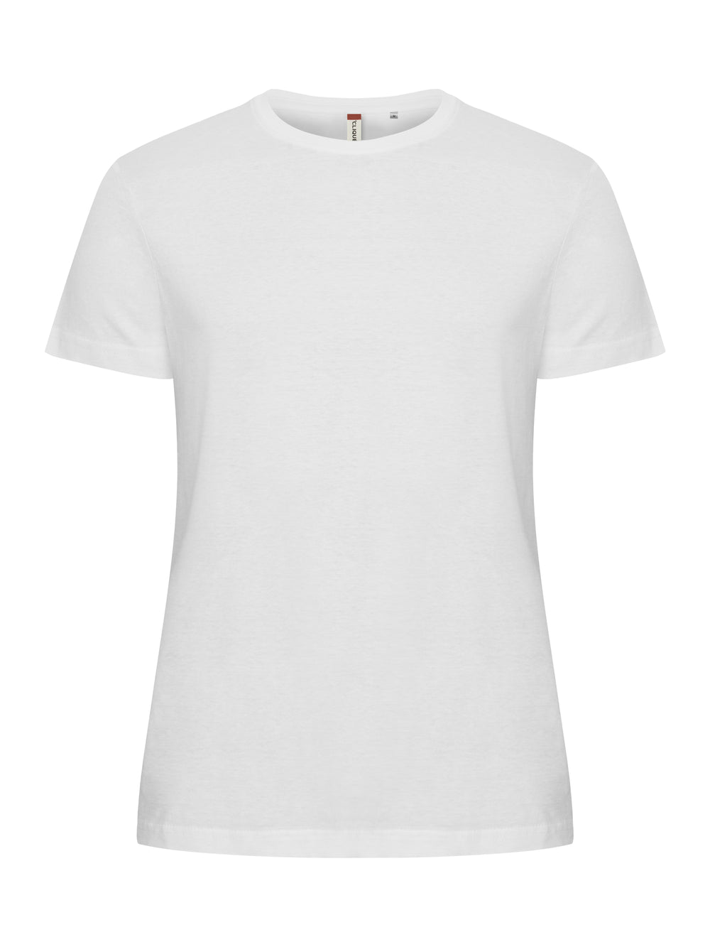 T-skjorte Clique Basic-T Dame – uten trykk – Hvit