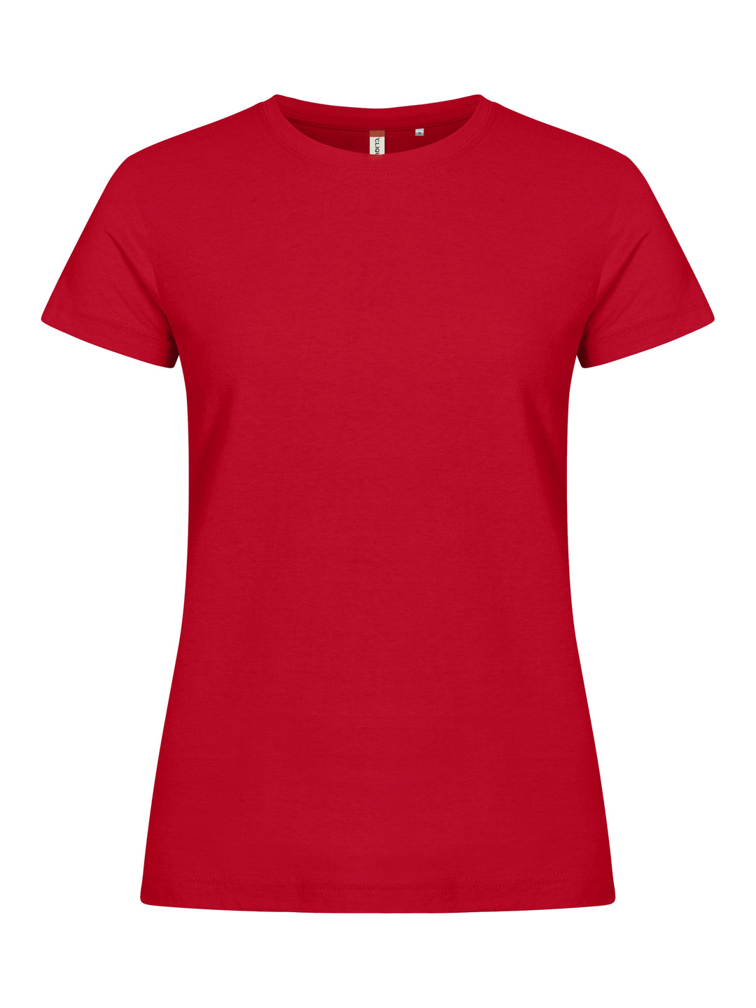 T-skjorte Clique Basic-T Dame – uten trykk – Rød