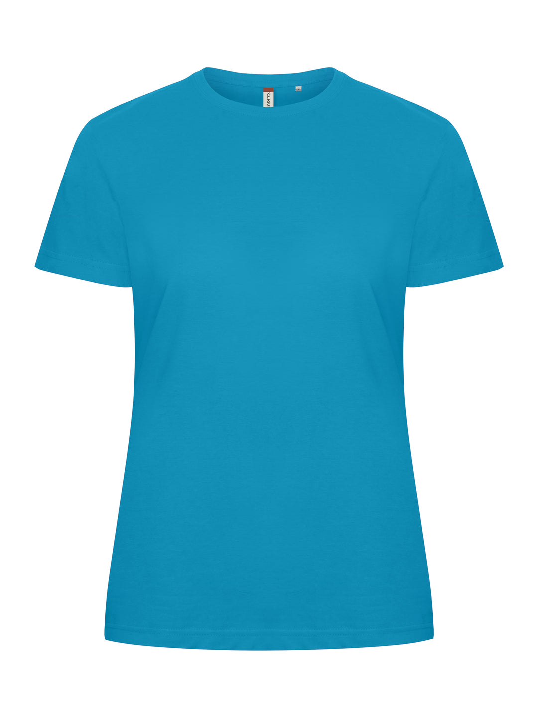 T-skjorte Clique Basic-T Dame – uten trykk – Turkis