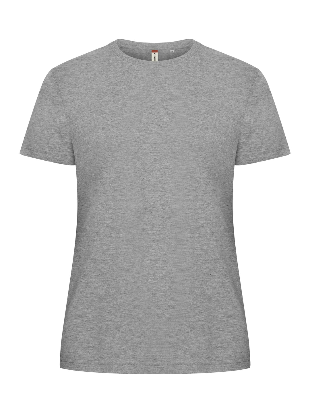 T-skjorte Clique Basic-T Dame – uten trykk – Gråmelert