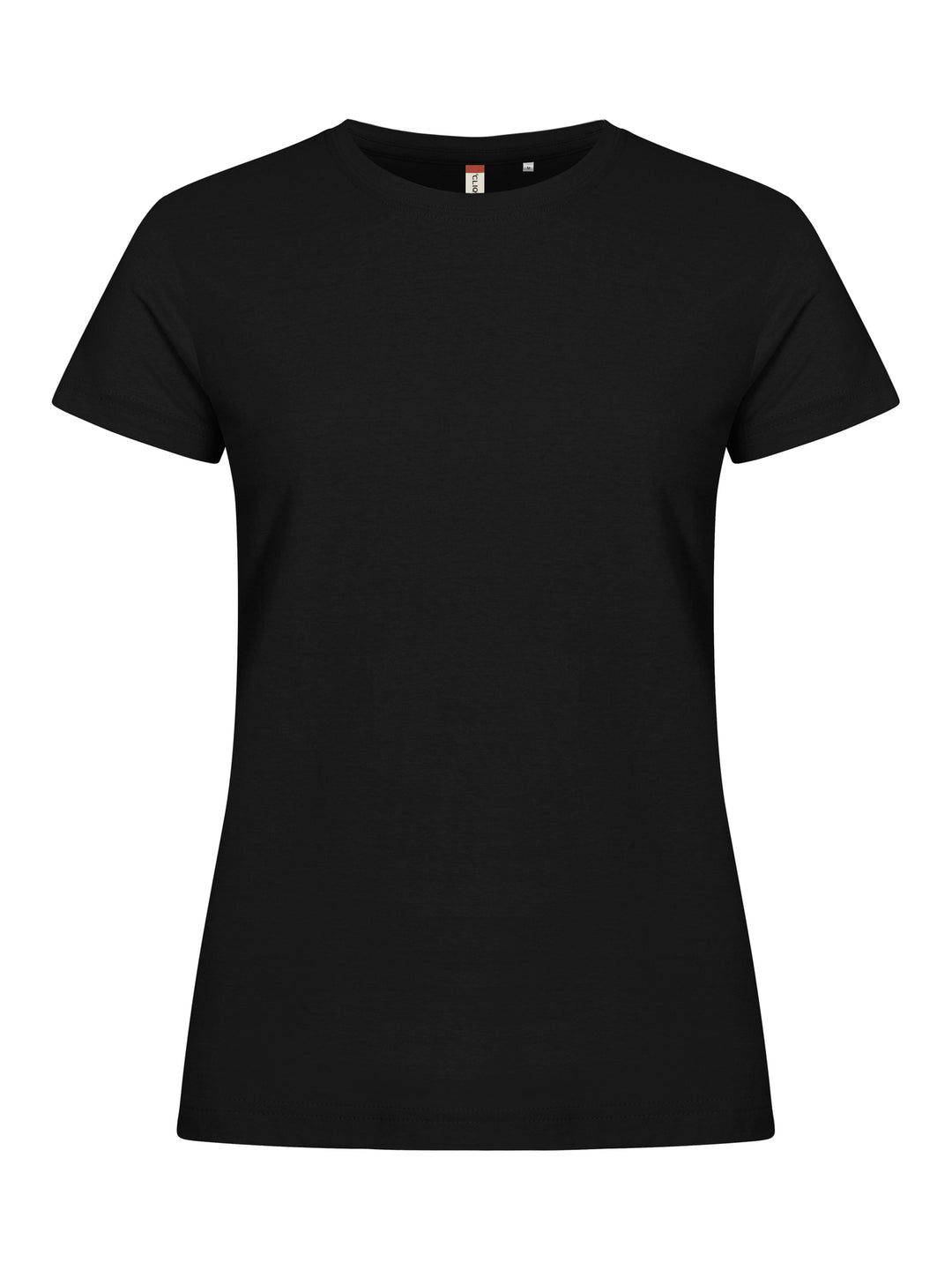 T-skjorte Clique Basic-T Dame – uten trykk – Sort