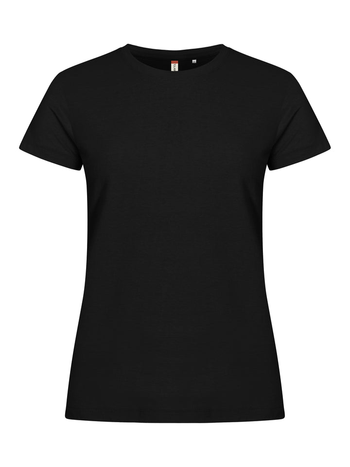 T-skjorte Clique Basic-T Dame – uten trykk – Sort