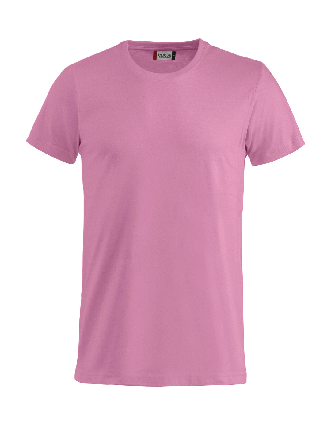 T-skjorte Clique Basic-T Junior – uten trykk – Rosa