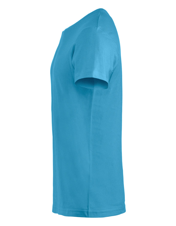 T-skjorte Clique Basic-T Junior – uten trykk – Turkis