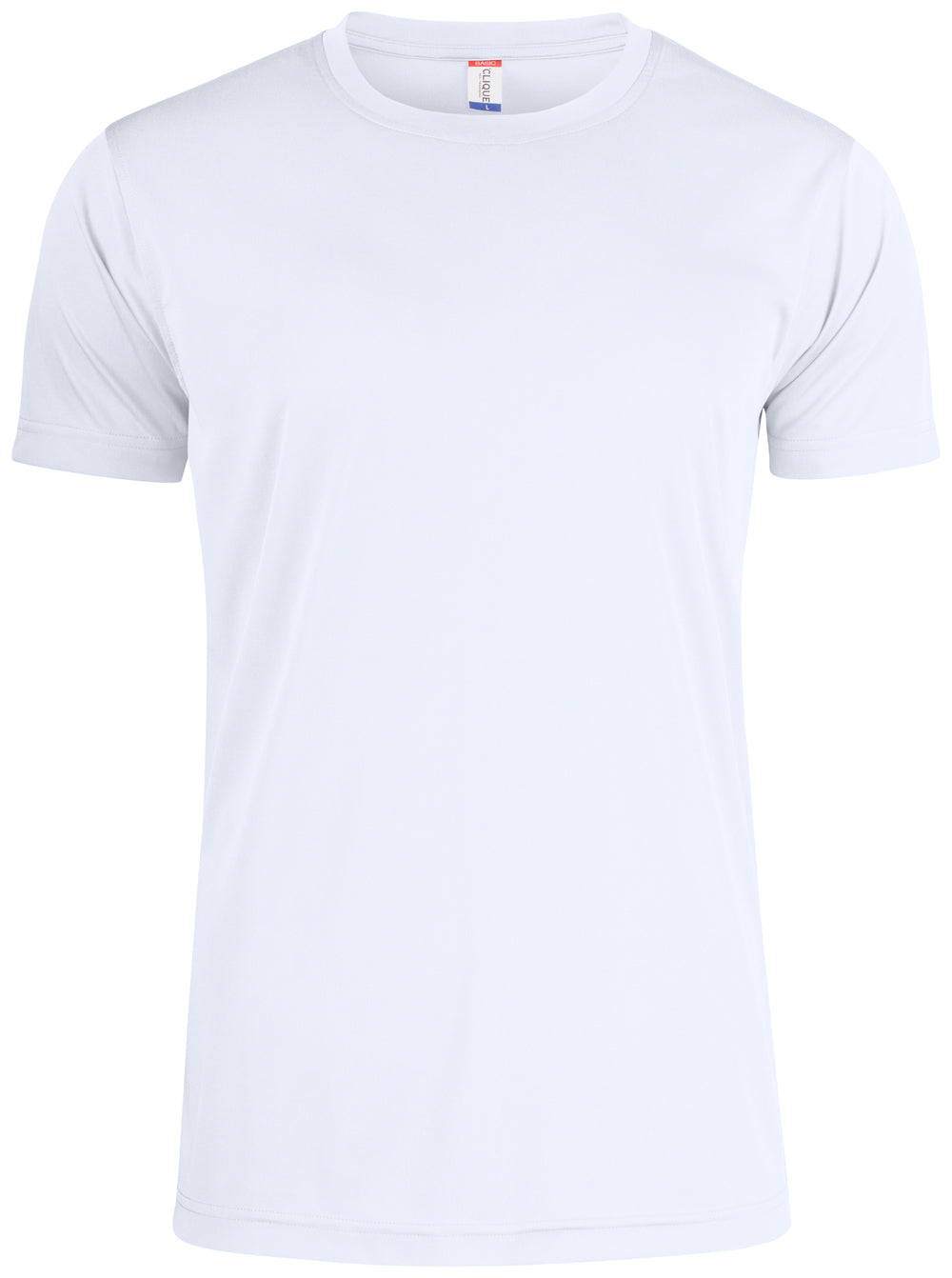 T-skjorte Clique Basic Active-T Junior – uten trykk – Hvit