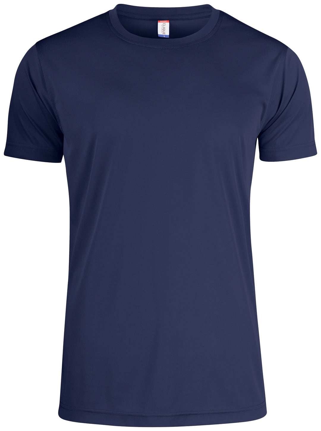 T-skjorte Clique Basic Active-T Junior – uten trykk – Marineblå