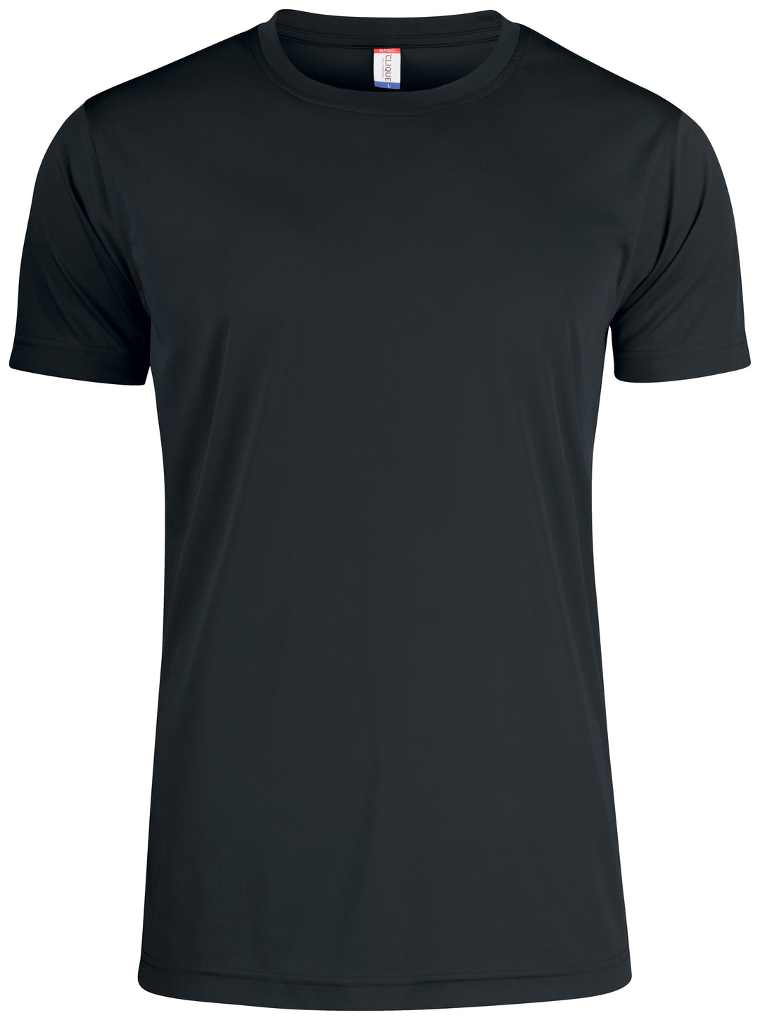 T-skjorte Clique Basic Active-T Junior – uten trykk – Sort