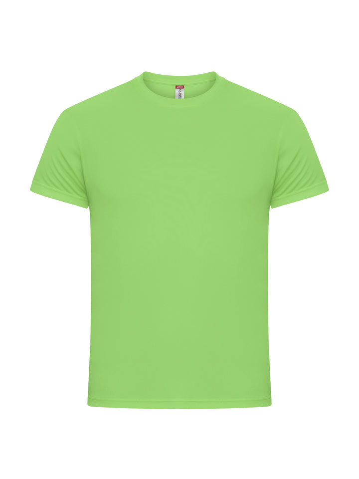 T-skjorte Clique Basic Active-T Herre – uten trykk – Aktivgrønn