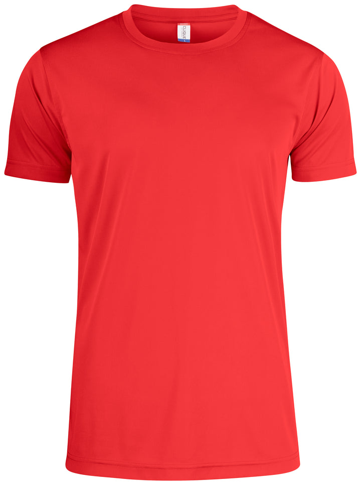 T-skjorte Clique Basic Active-T Herre – uten trykk – Rød