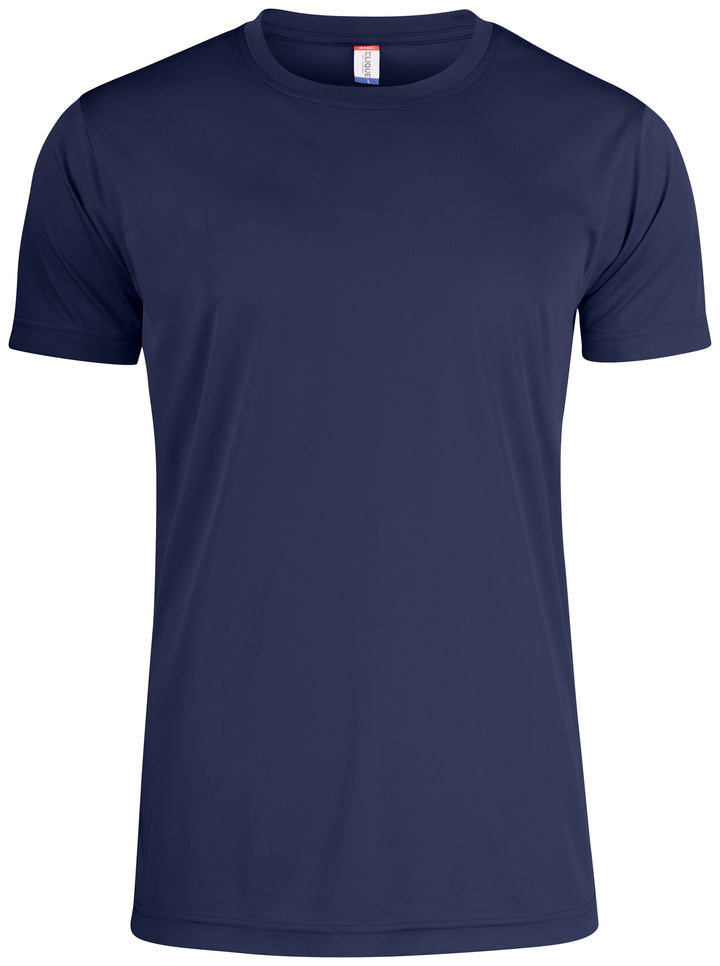 T-skjorte Clique Basic Active-T Herre – uten trykk – Marineblå