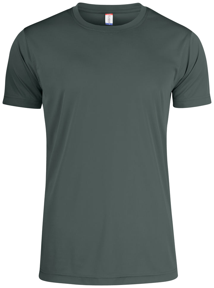 T-skjorte Clique Basic Active-T Herre – uten trykk – Mørk grå