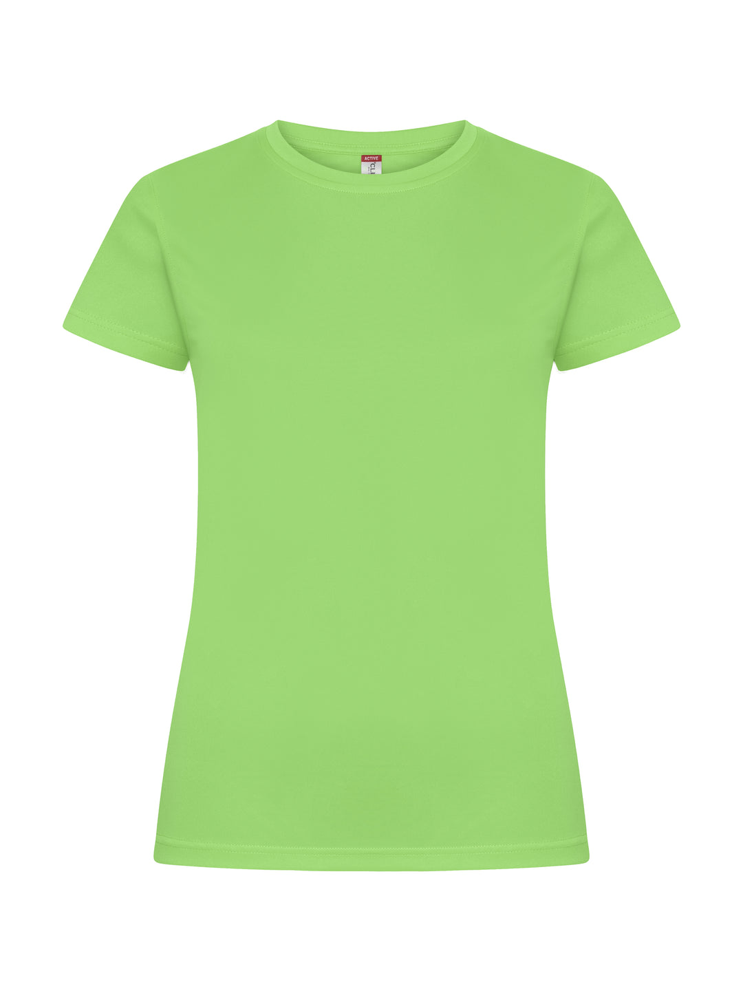 T-skjorte Clique Basic Active-T Dame – uten trykk – Aktivgrønn
