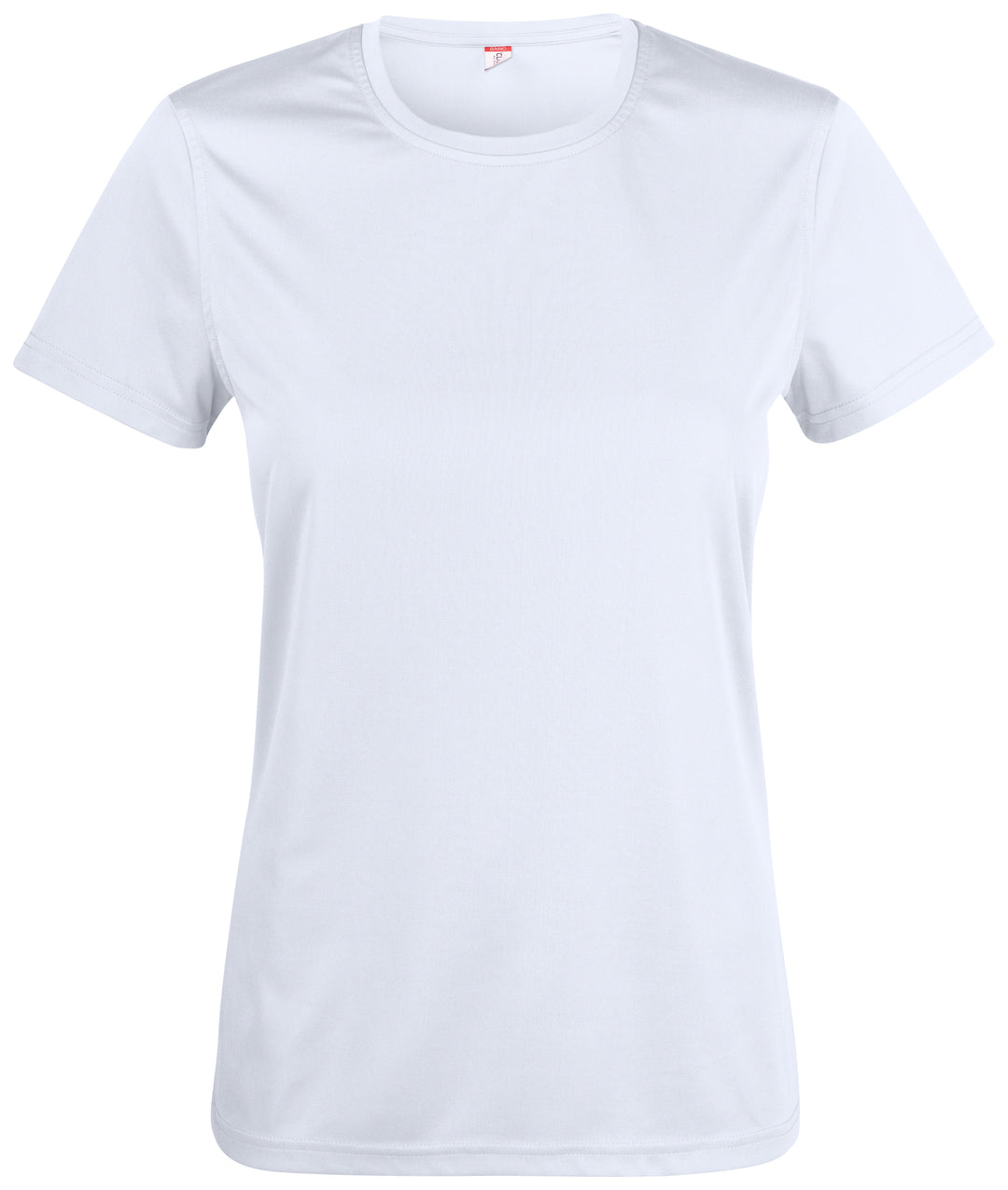 T-skjorte Clique Basic Active-T Dame – uten trykk – Hvit