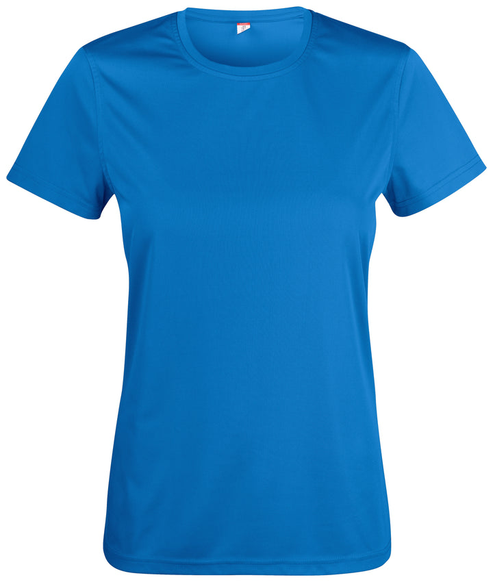 T-skjorte Clique Basic Active-T Dame – uten trykk – Kongeblå