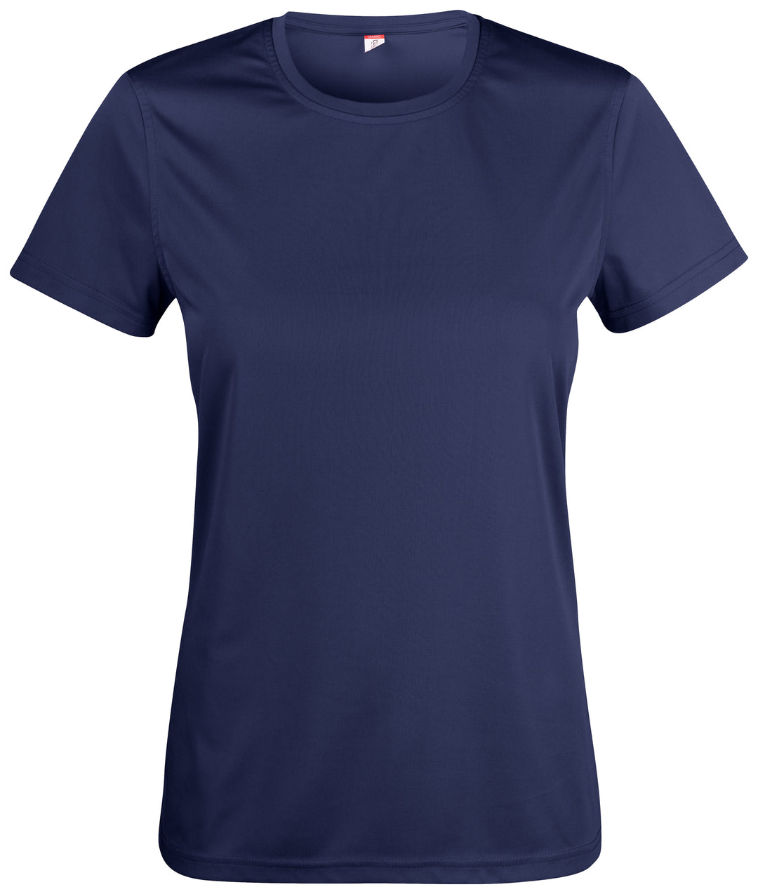 T-skjorte Clique Basic Active-T Dame – uten trykk – Marineblå