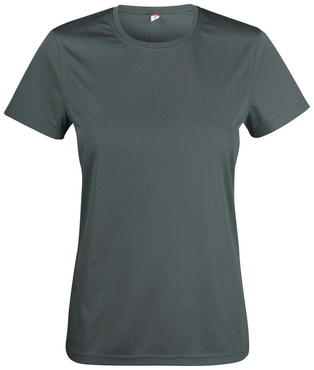 T-skjorte Clique Basic Active-T Dame – uten trykk – Mørk grå