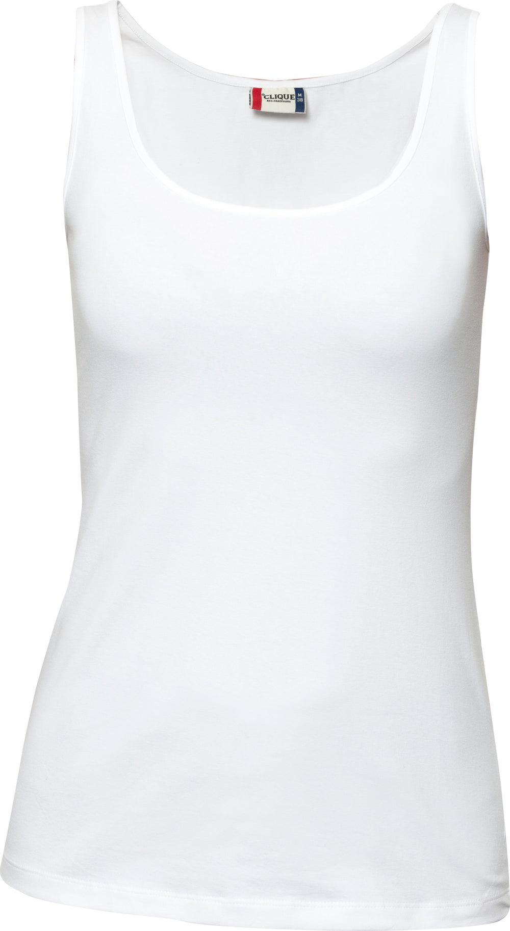 T-skjorte Clique Carolina Tanktop Dame – uten trykk – Hvit