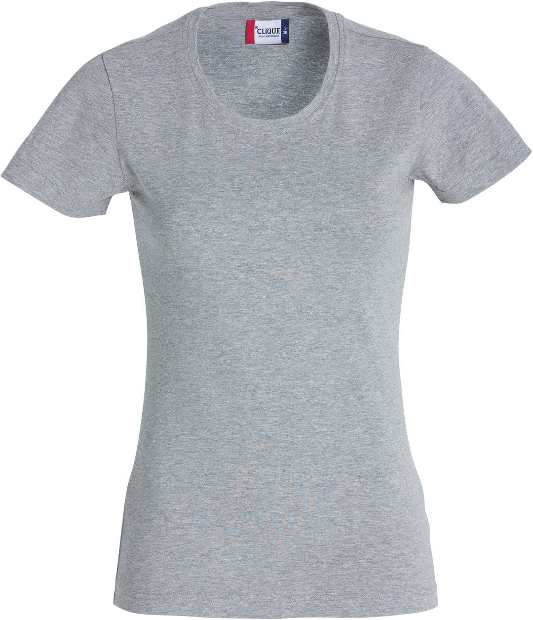 T-skjorte Clique Carolina S/S Dame – uten trykk – Gråmelert