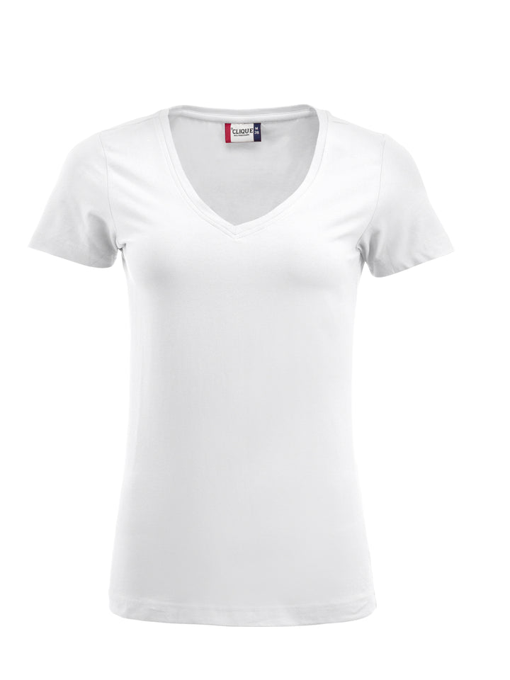 T-skjorte Clique Arden Dame – uten trykk – Hvit