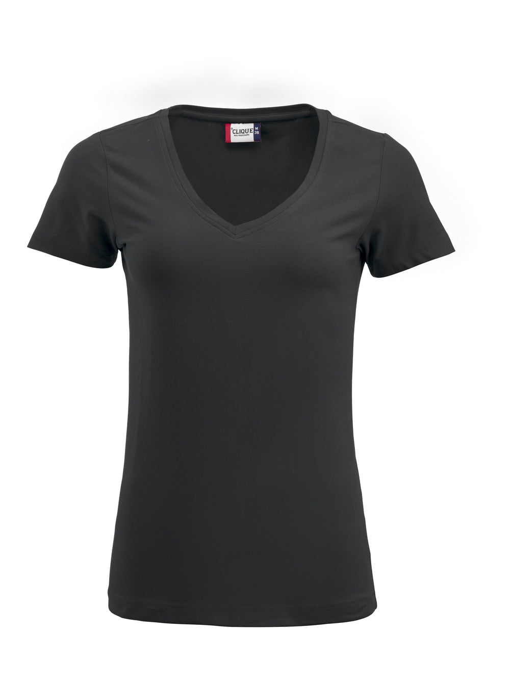 T-skjorte Clique Arden Dame – uten trykk – Sort