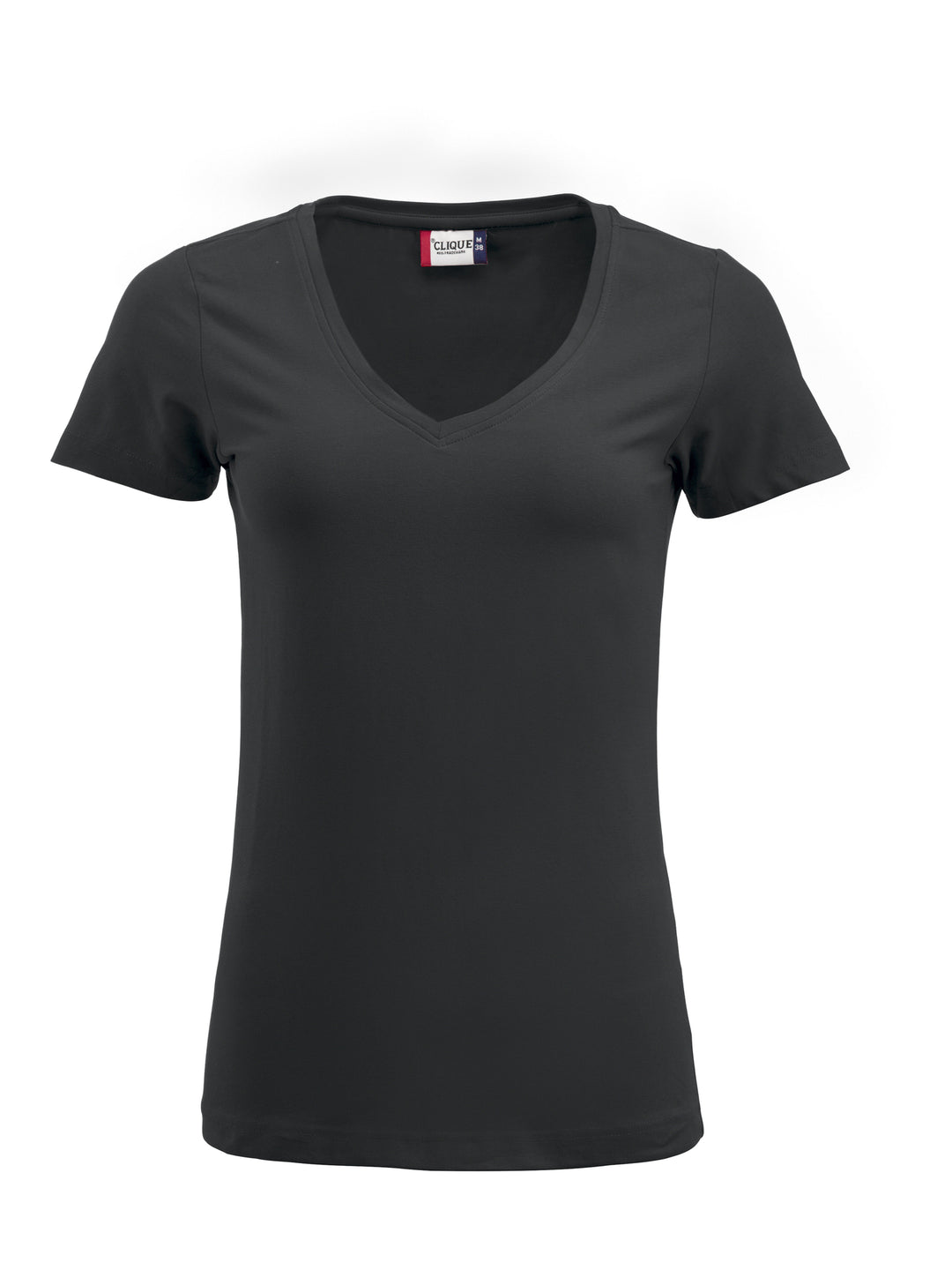 T-skjorte Clique Arden Dame – uten trykk – Sort