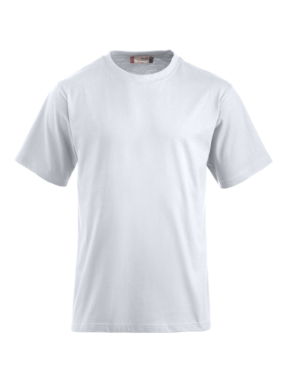 T-skjorte Clique Classic-T Herre – uten trykk – Hvit