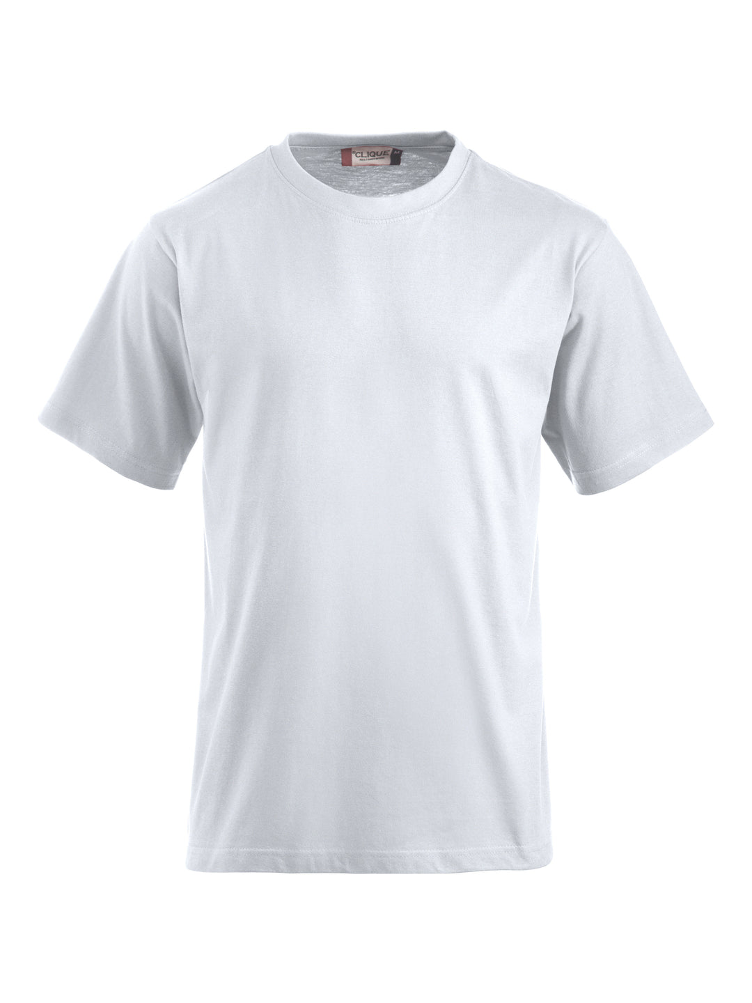 T-skjorte Clique Classic-T Herre – uten trykk – Hvit