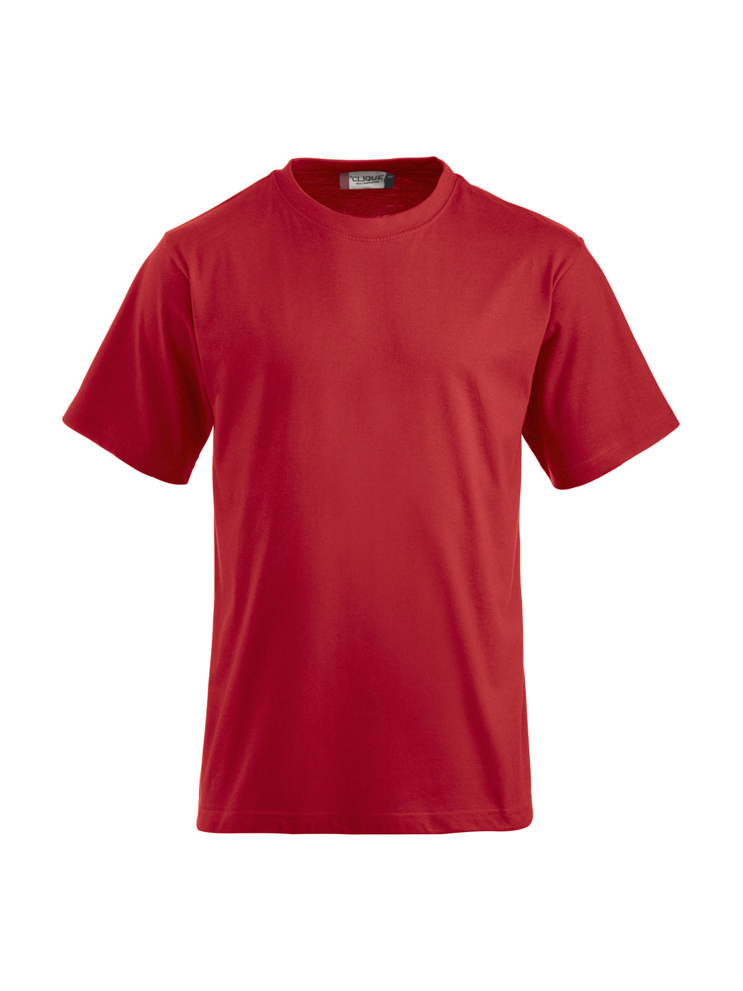 T-skjorte Clique Classic-T Herre – uten trykk – Rød