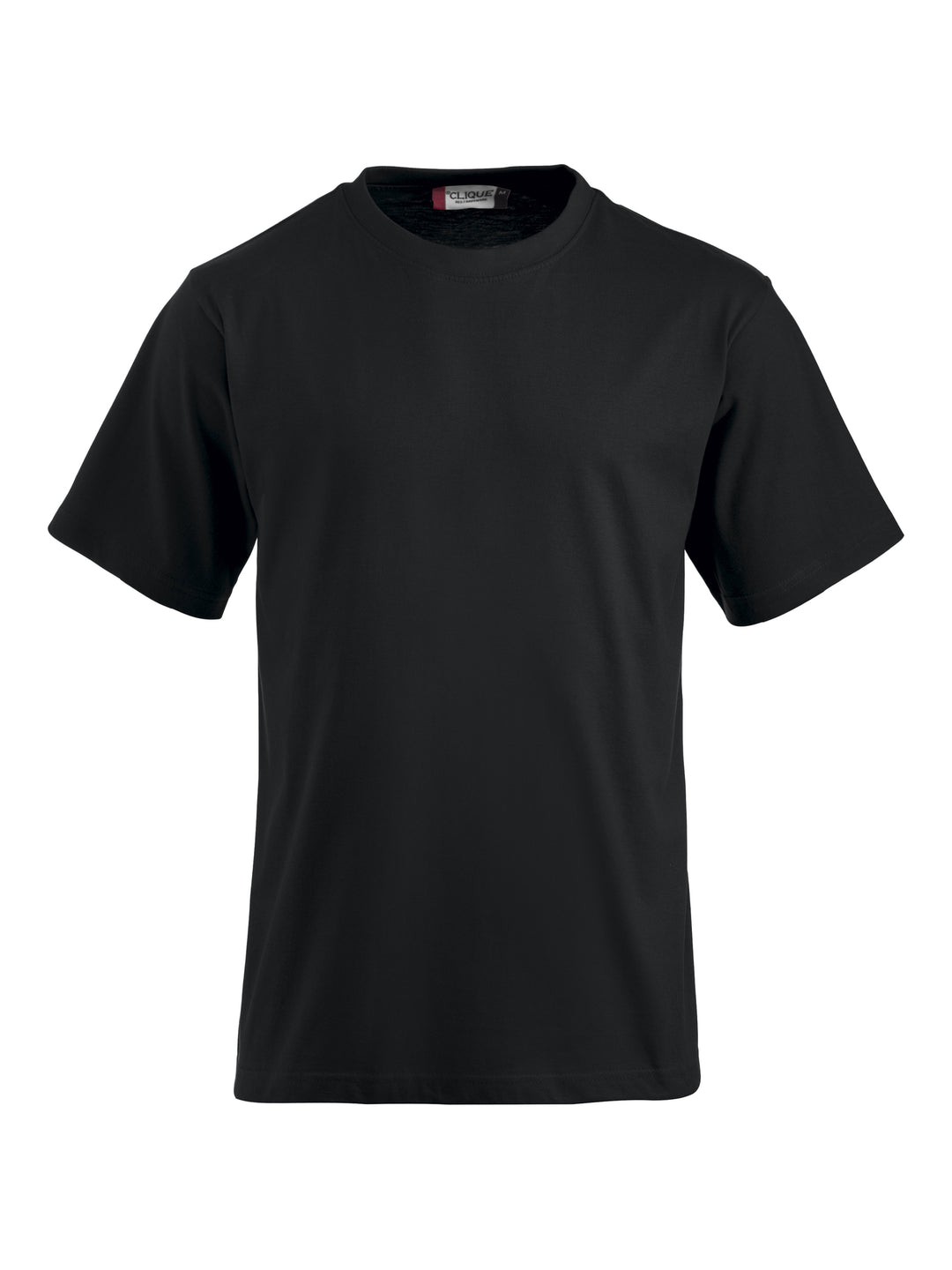 T-skjorte Clique Classic-T Herre – uten trykk – Sort