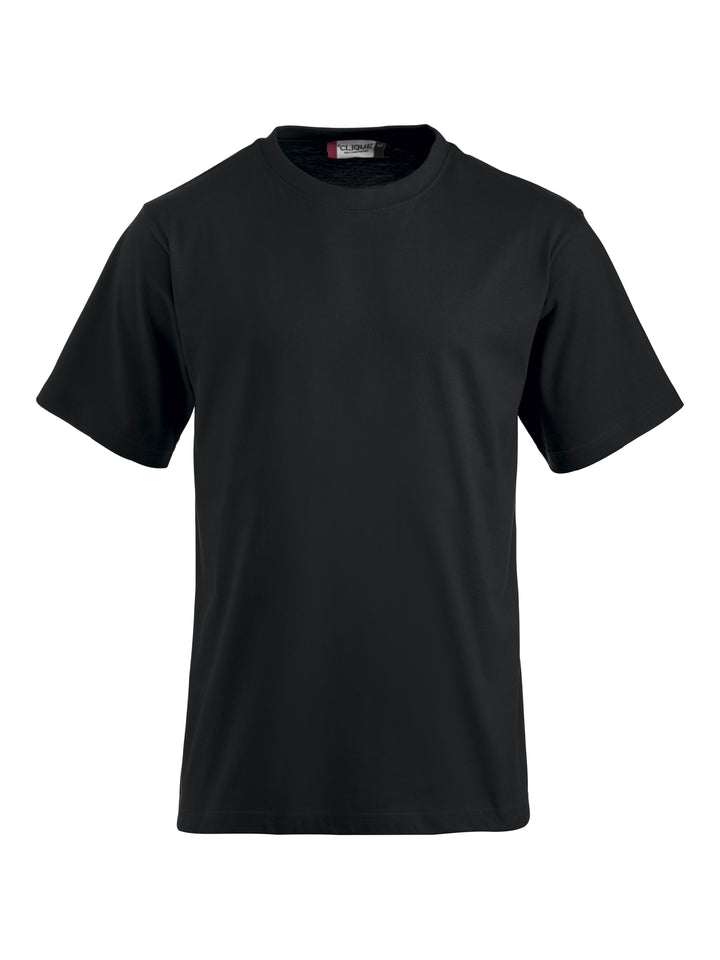T-skjorte Clique Classic-T Herre – uten trykk – Sort