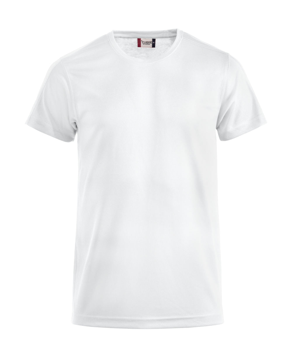 T-skjorte Clique Ice-T Kids Junior – uten trykk – Hvit