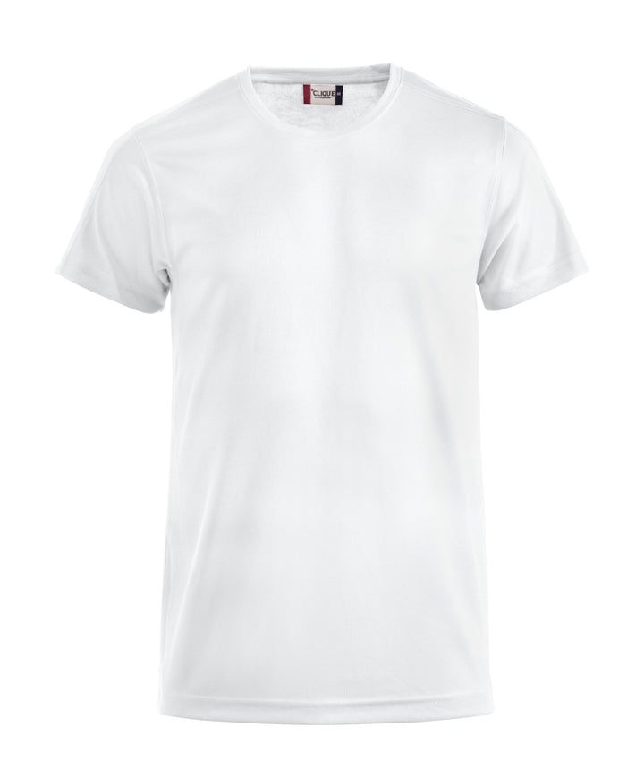 T-skjorte Clique Ice-T Kids Junior – uten trykk – Hvit