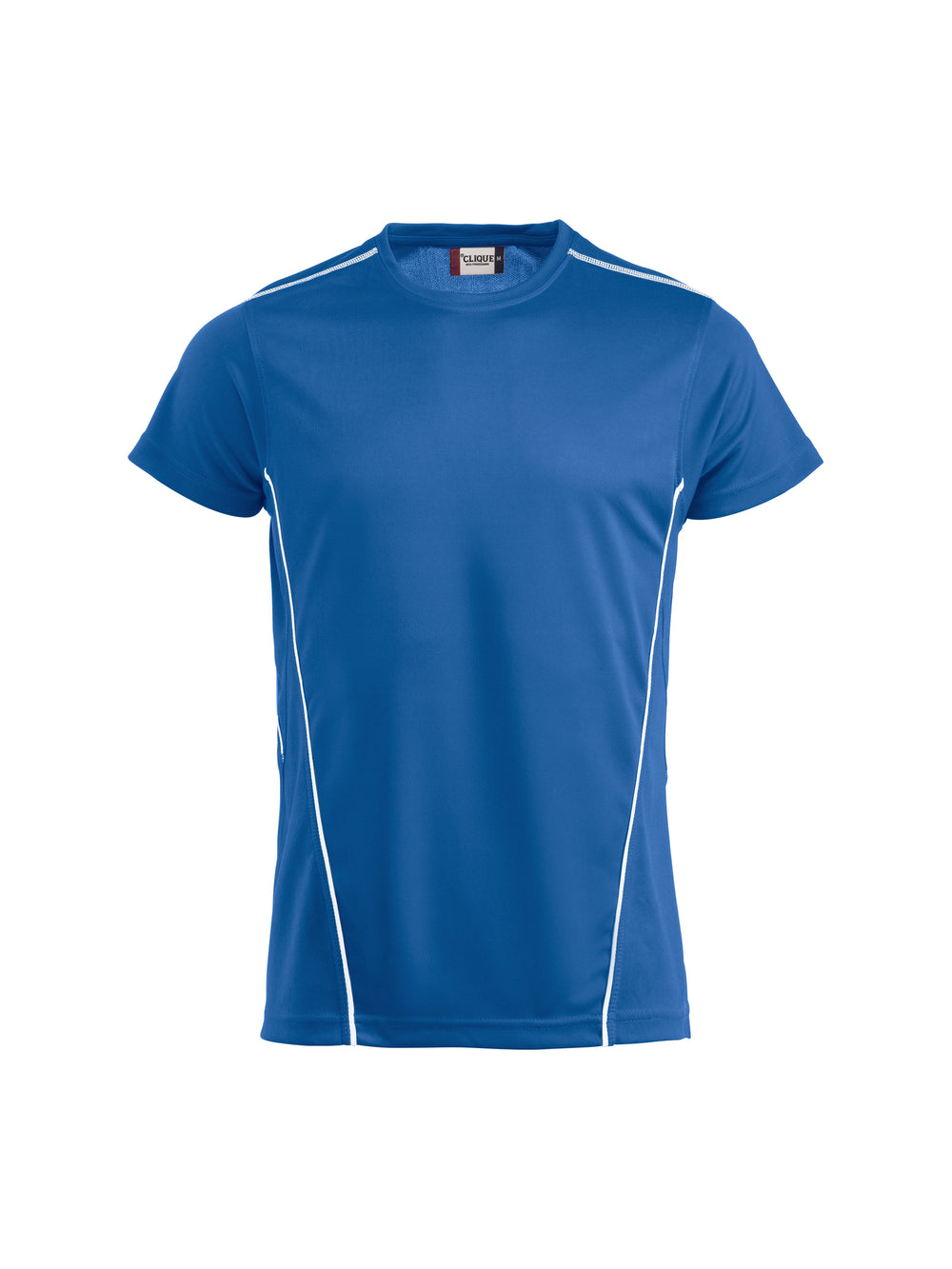 T-skjorte Clique Ice Sport-T Unisex – uten trykk – Blå / Hvit