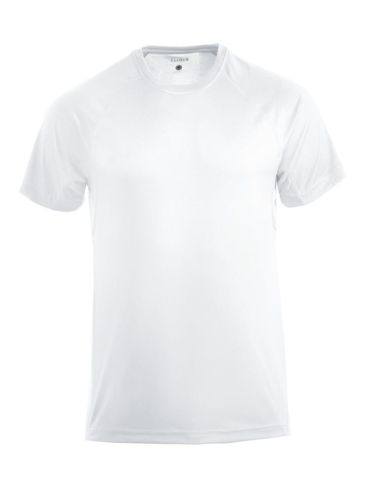 T-skjorte Clique Premium Active-T Herre – uten trykk – Hvit